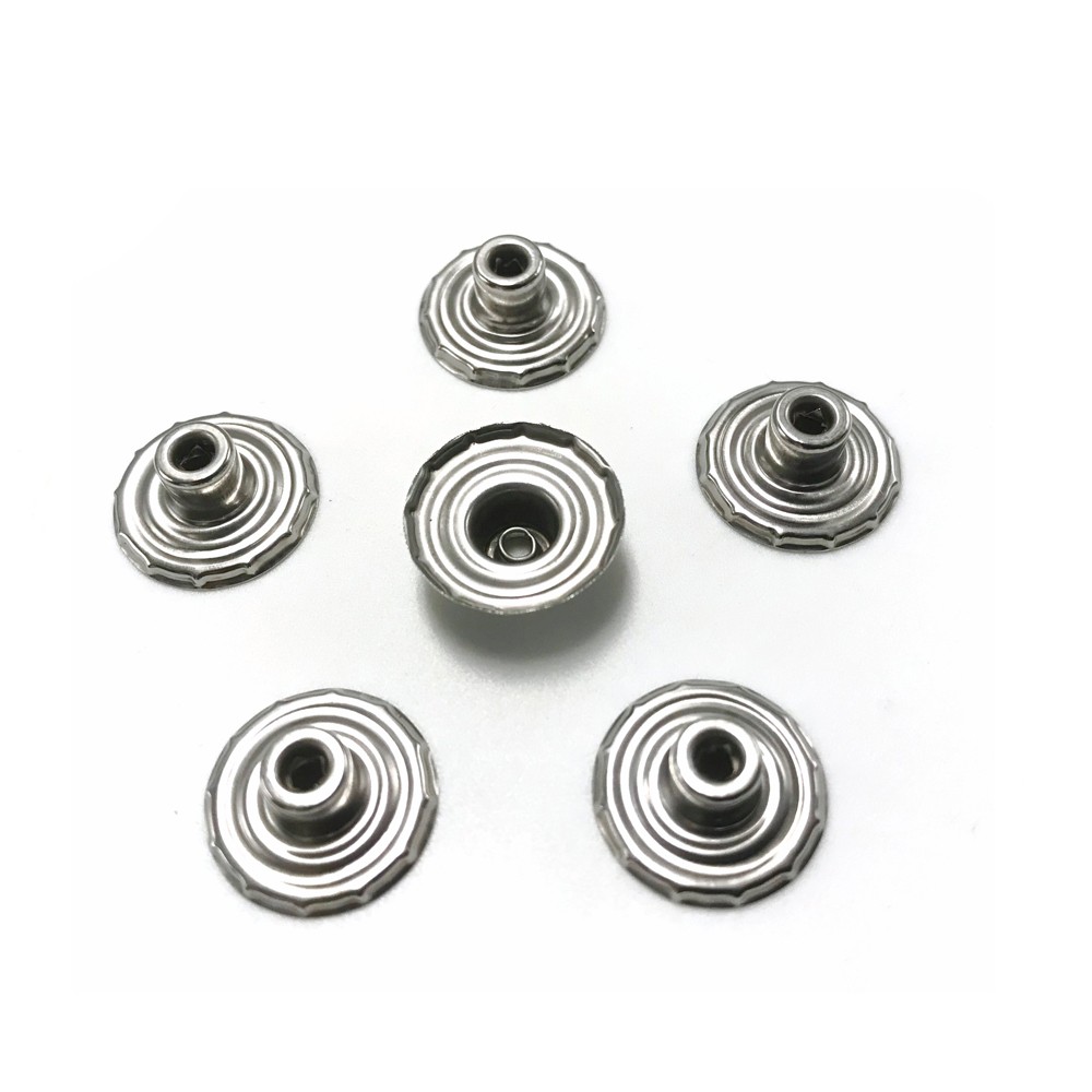 Aluminum Jeans Button Back Part