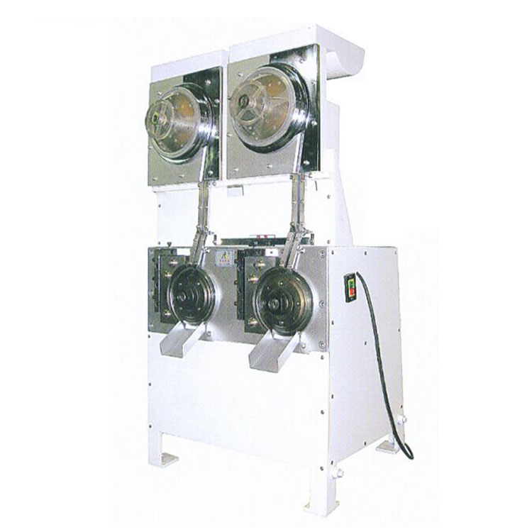 Button Double Head Neck Roll Machine